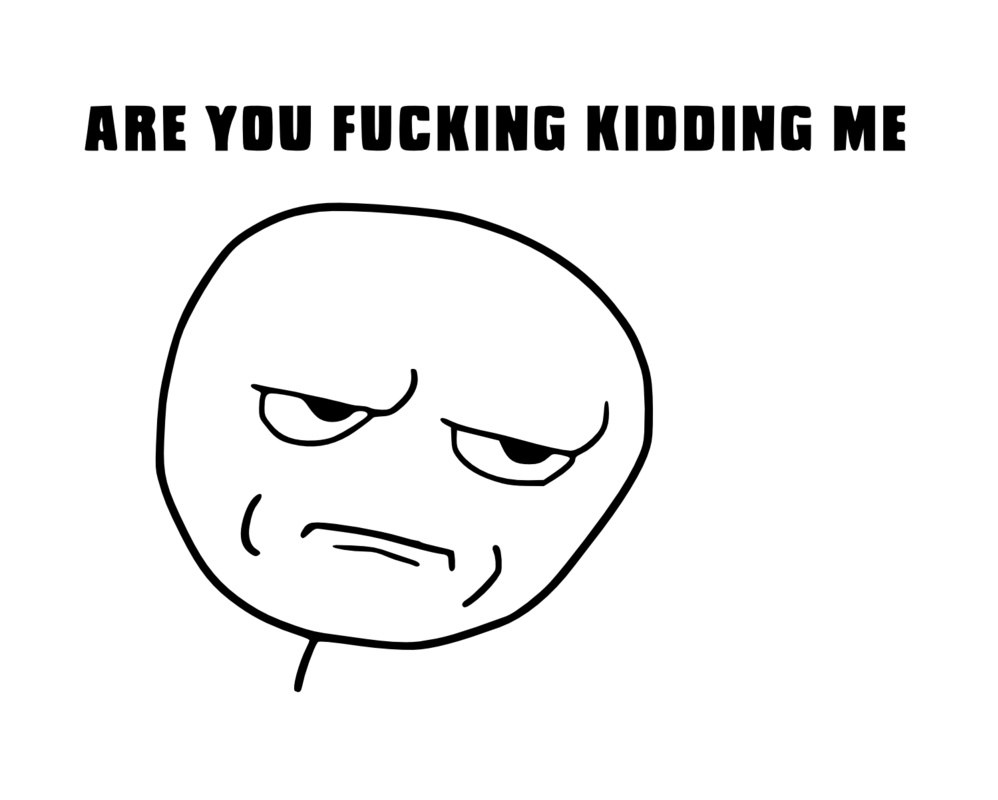 angry face meme