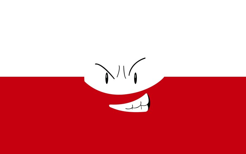 Angry Face Peeking Out