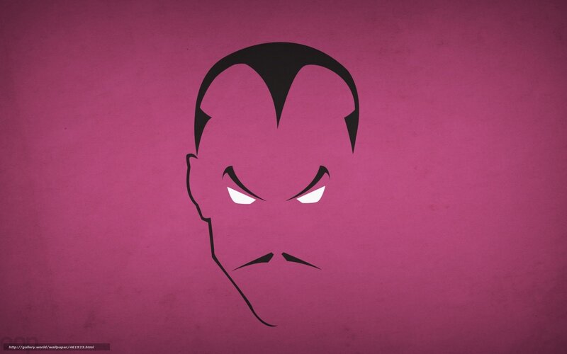angry face silhouette