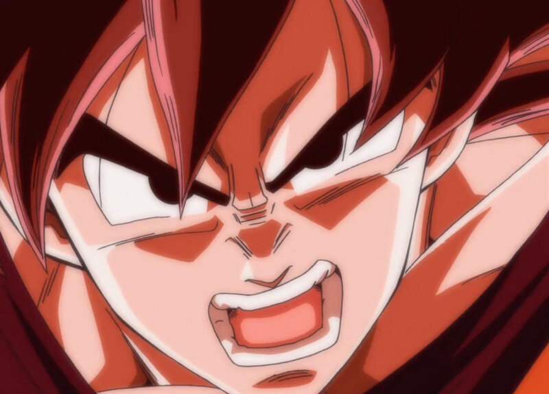 angry goku face