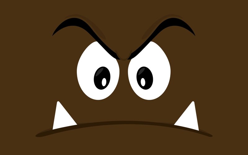 angry goomba face