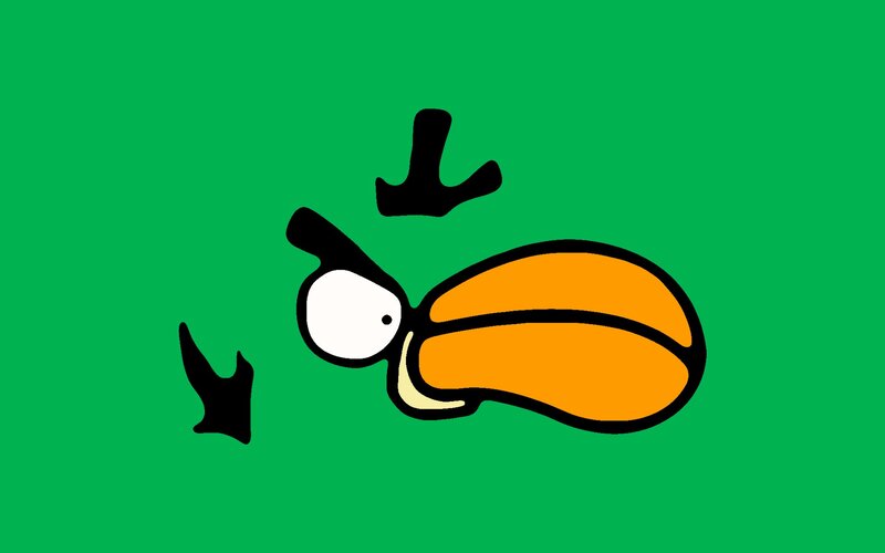Angry Green Bird