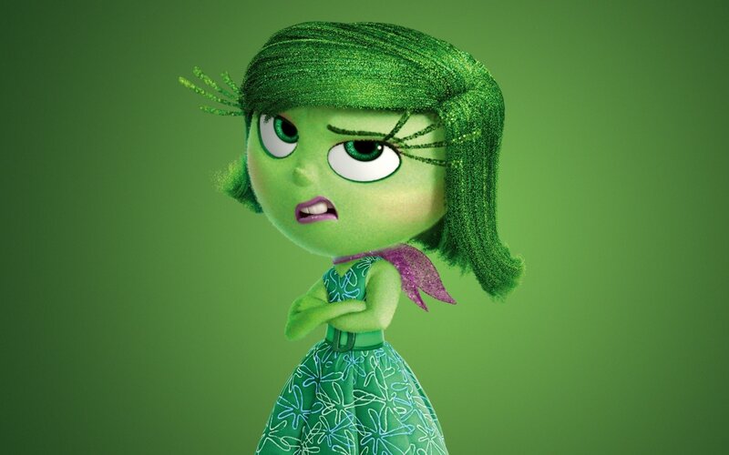 angry green character