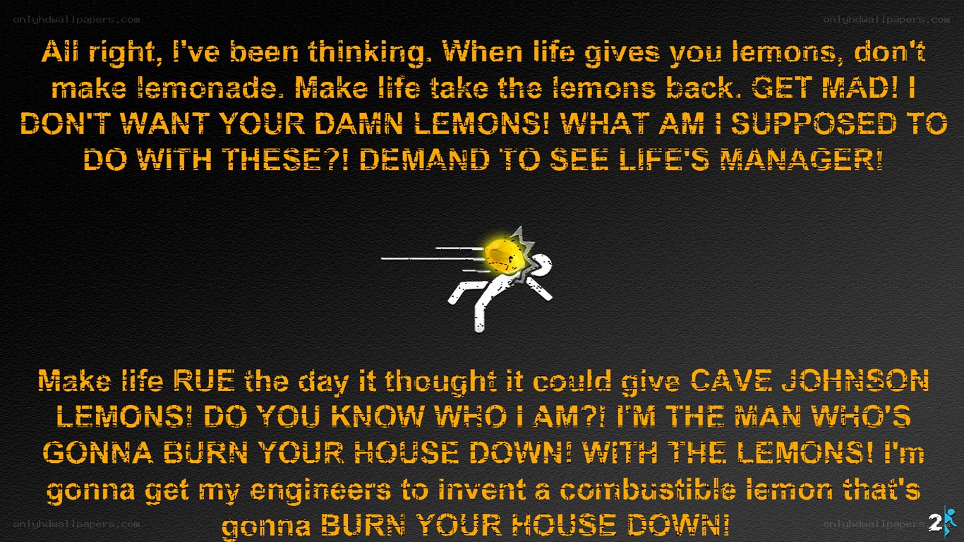 angry lemons rant