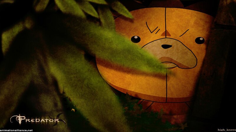 Angry Lion Character — Green