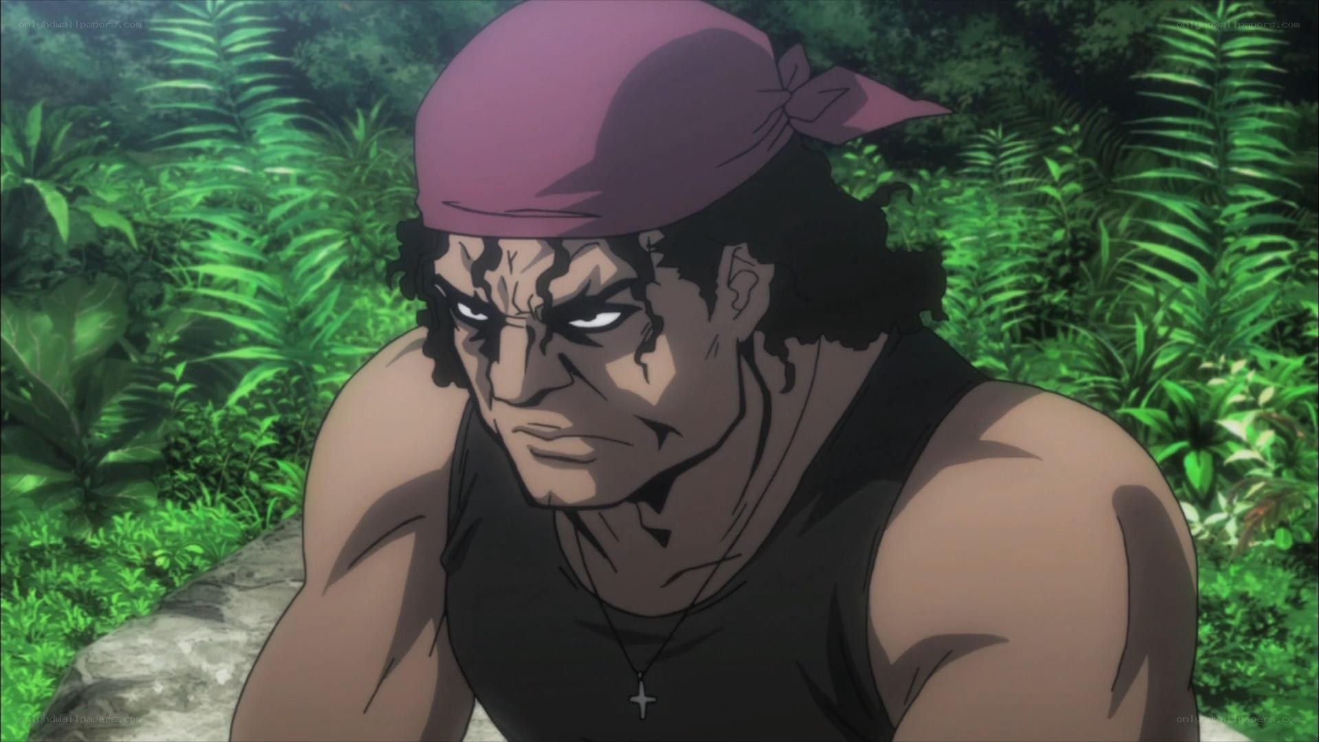 angry man in jungle