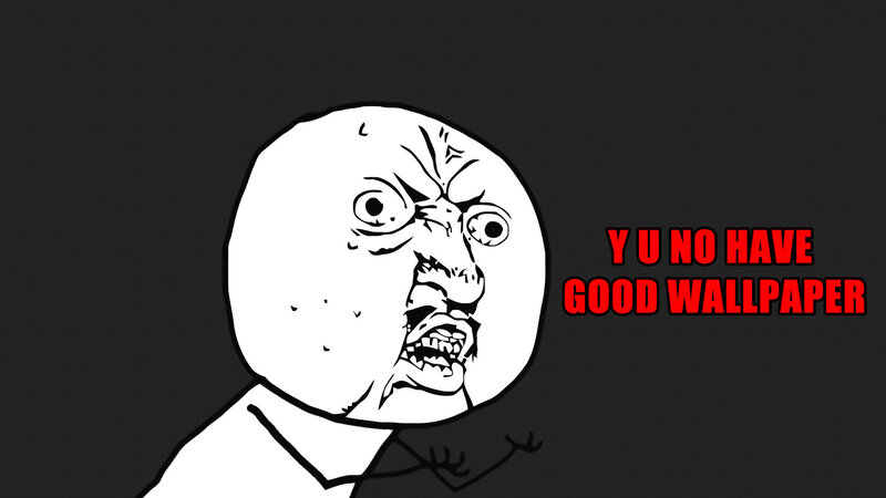 Angry Man Meme — Black, Comic