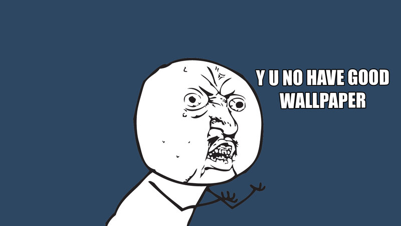 Angry Man Meme — Blue, Comic