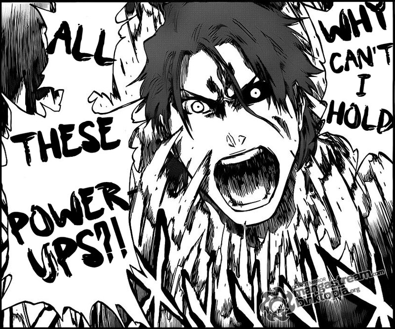 angry manga character screaming