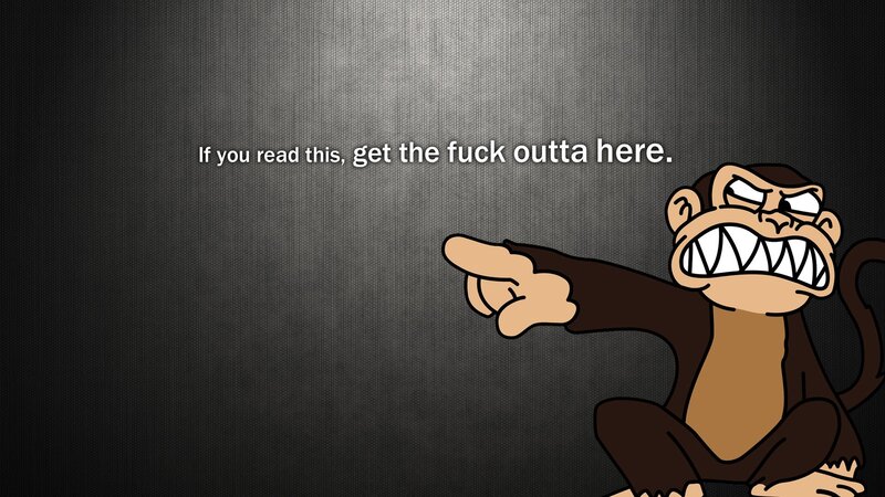 angry monkey meme