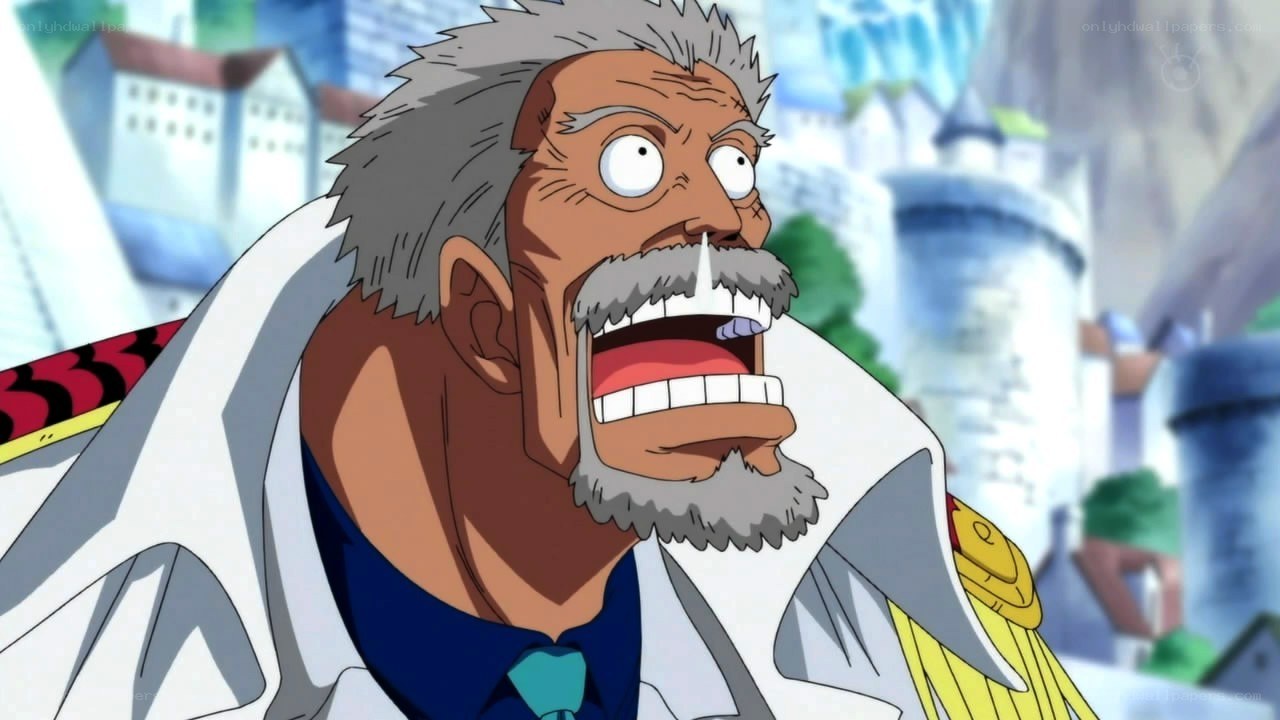 angry old man anime character