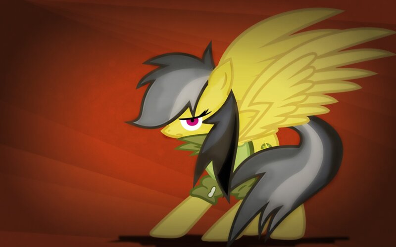 angry pegasus pony