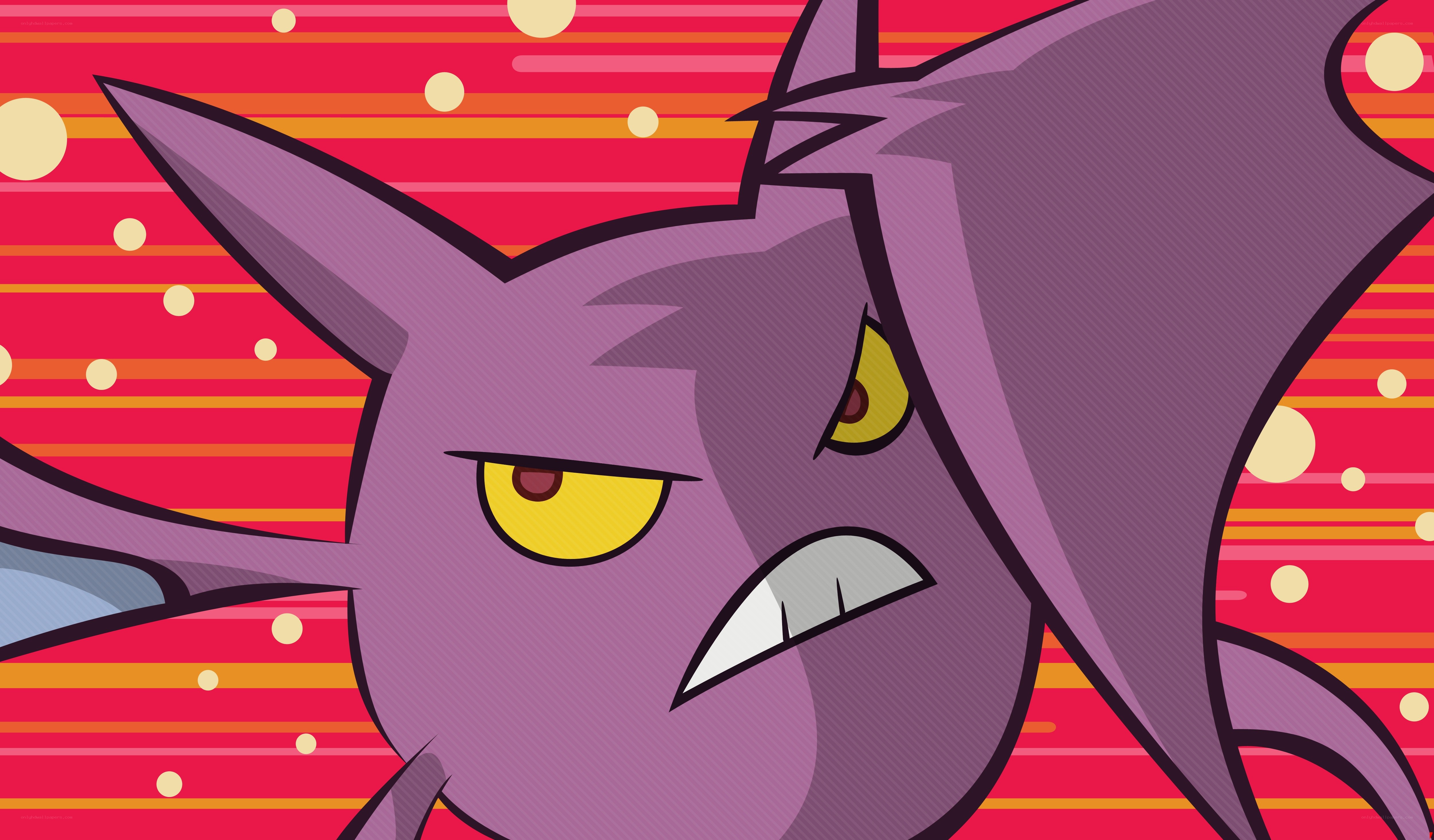 angry purple creature