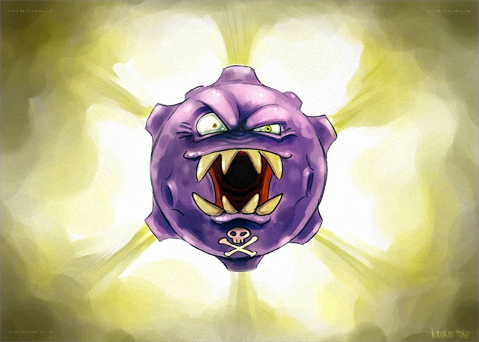 angry purple monster