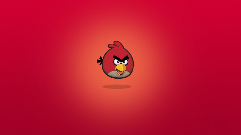 Angry Red Bird — Intense, Digital Art