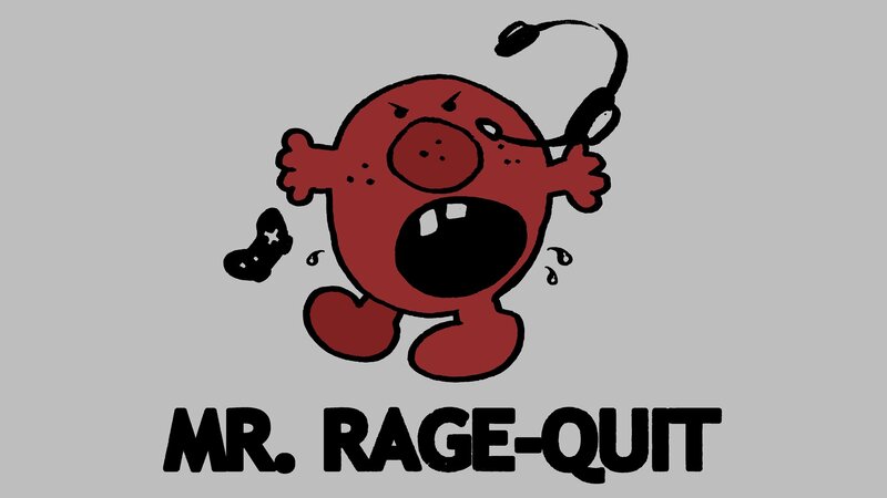 Angry Red Character — Agitated