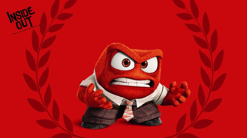 Angry Red Character — Intense