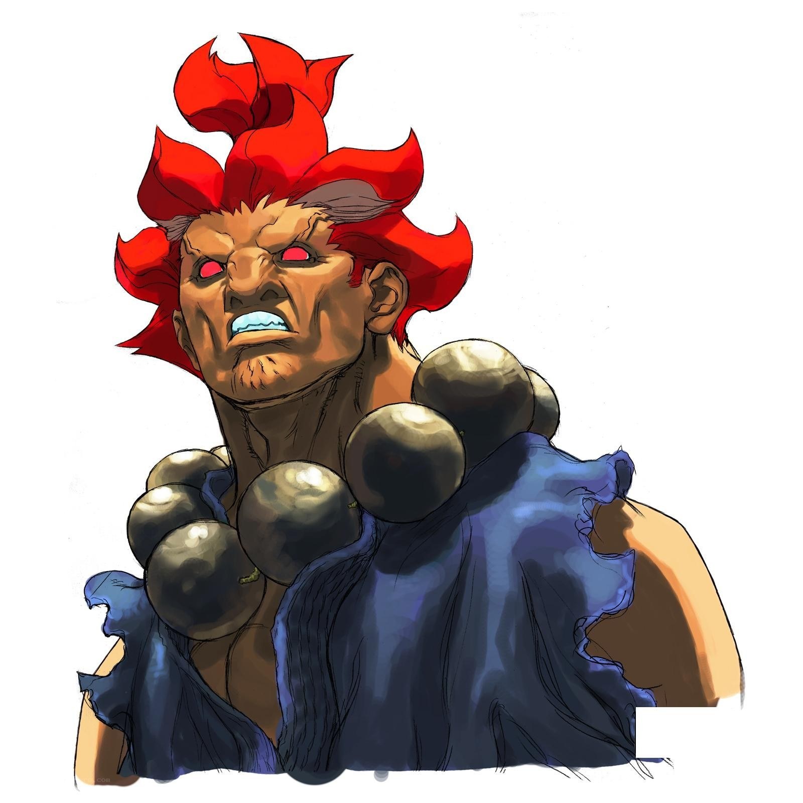 angry red-haired warrior
