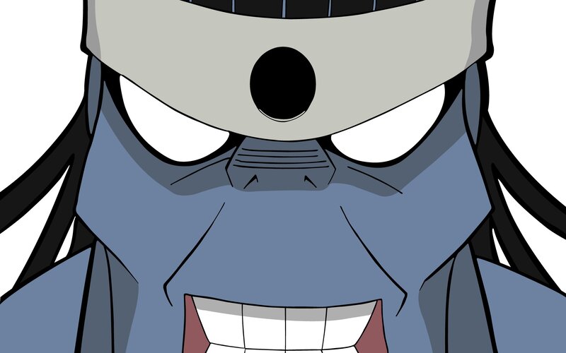 angry robot character