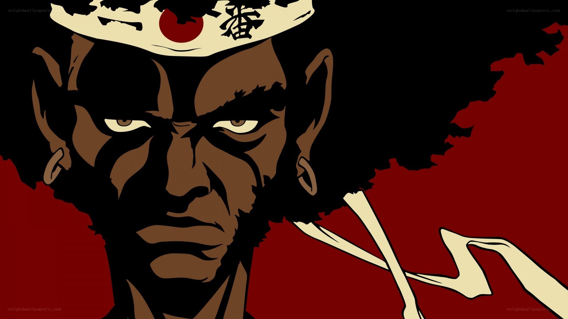 angry samurai warrior