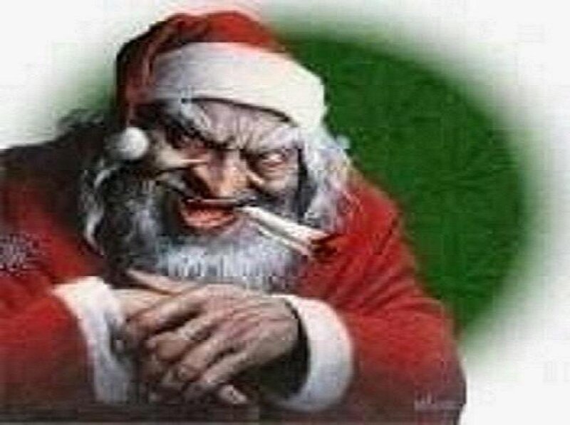 Angry Santa Claus