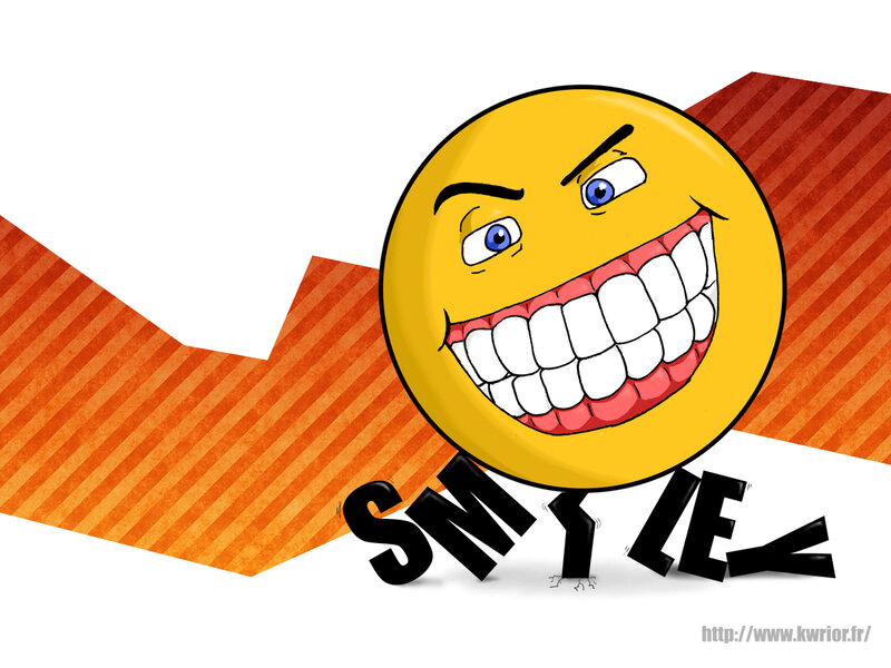angry smiley face