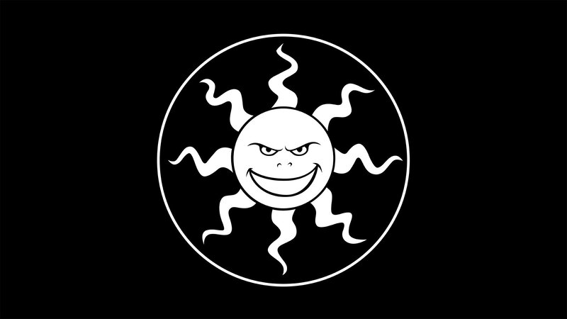 Angry Sun Symbol