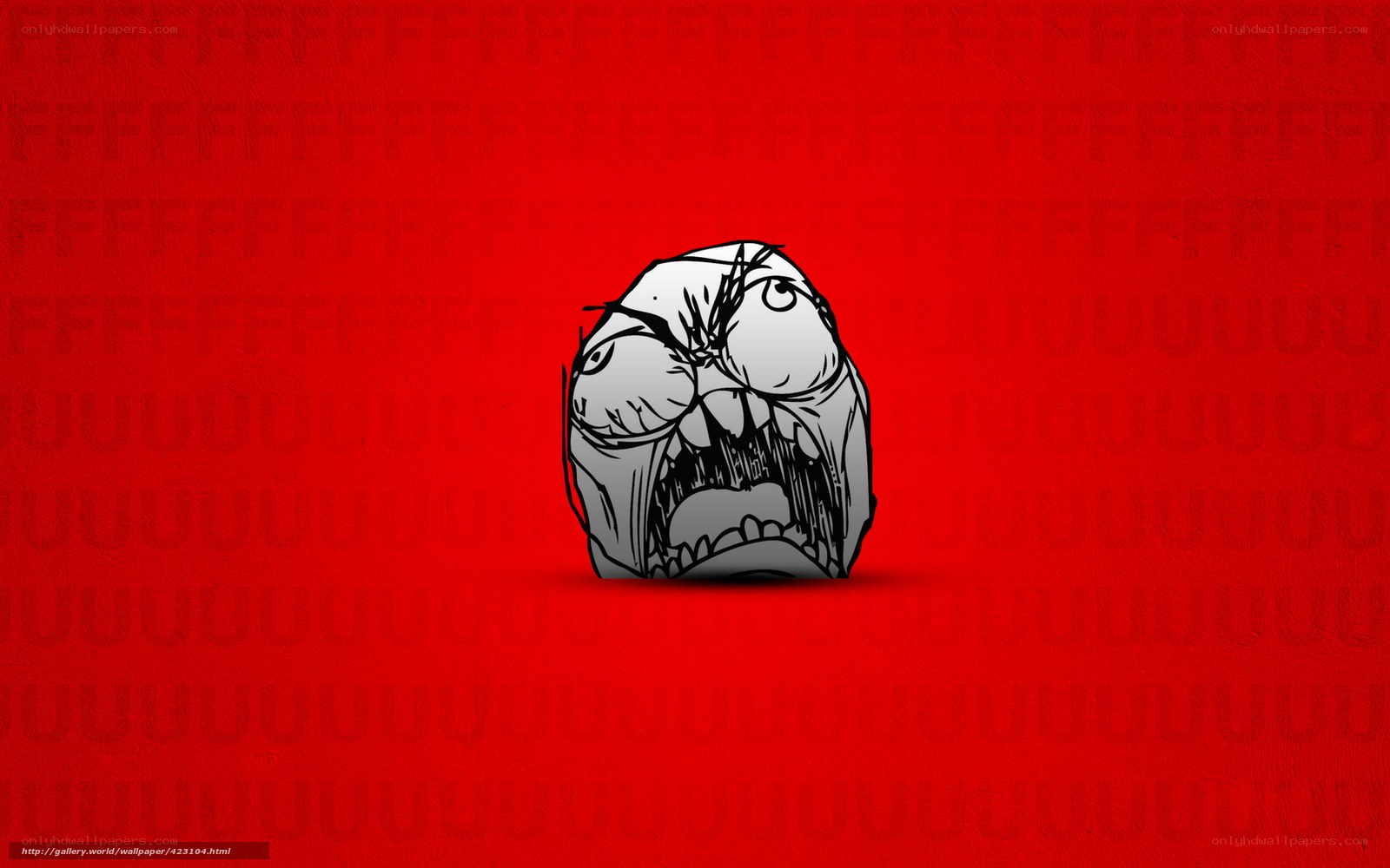 angry troll face