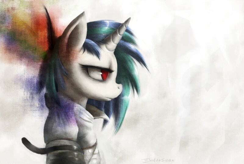 angry unicorn pony
