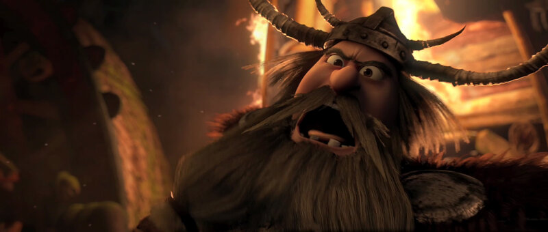 angry viking warrior