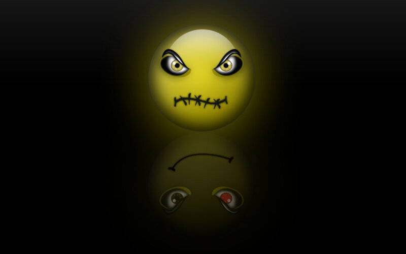 Angry Yellow Emoji