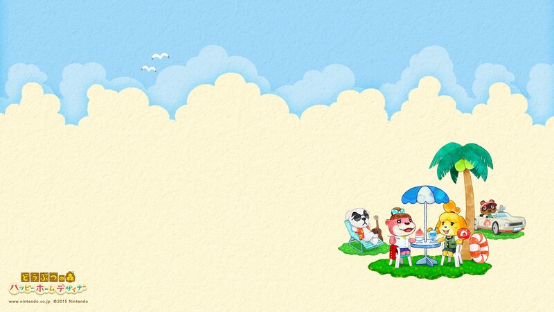 Animal Characters at Beach