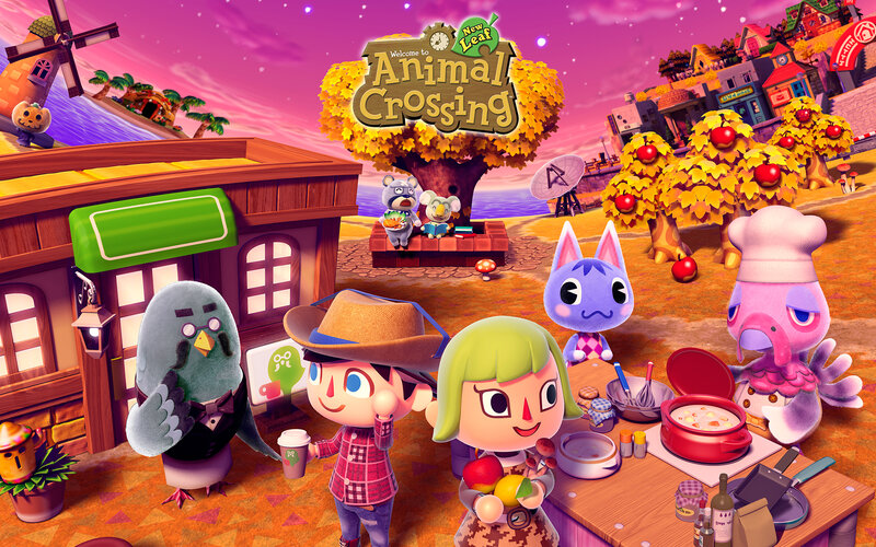 Animal Crossing Characters — Pink