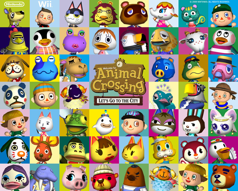 Animal Crossing Characters