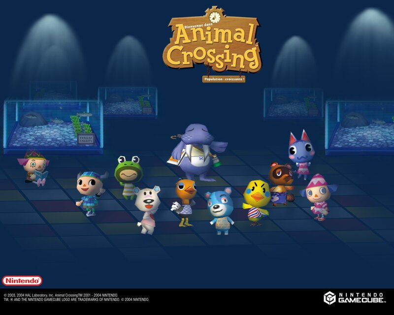 Animal Crossing game characters