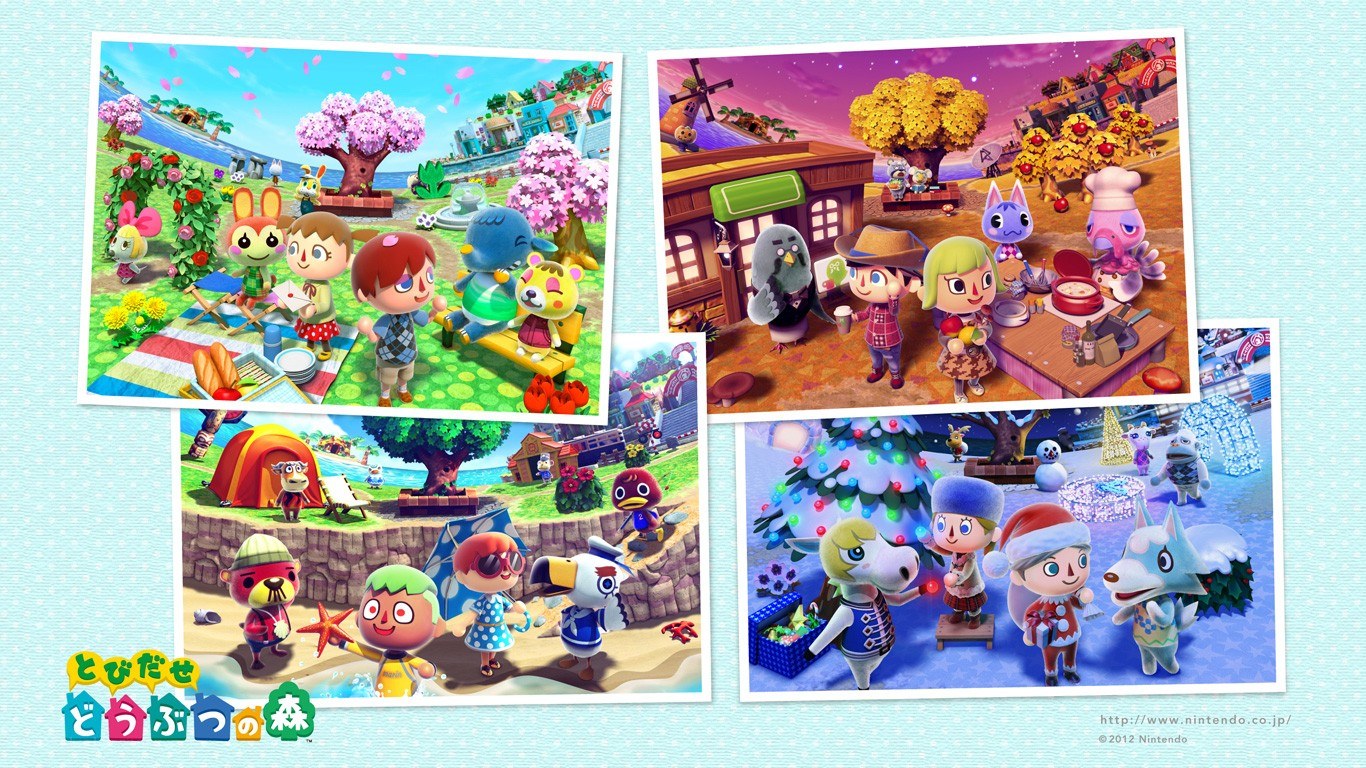 Animal Crossing: New Leaf scenes