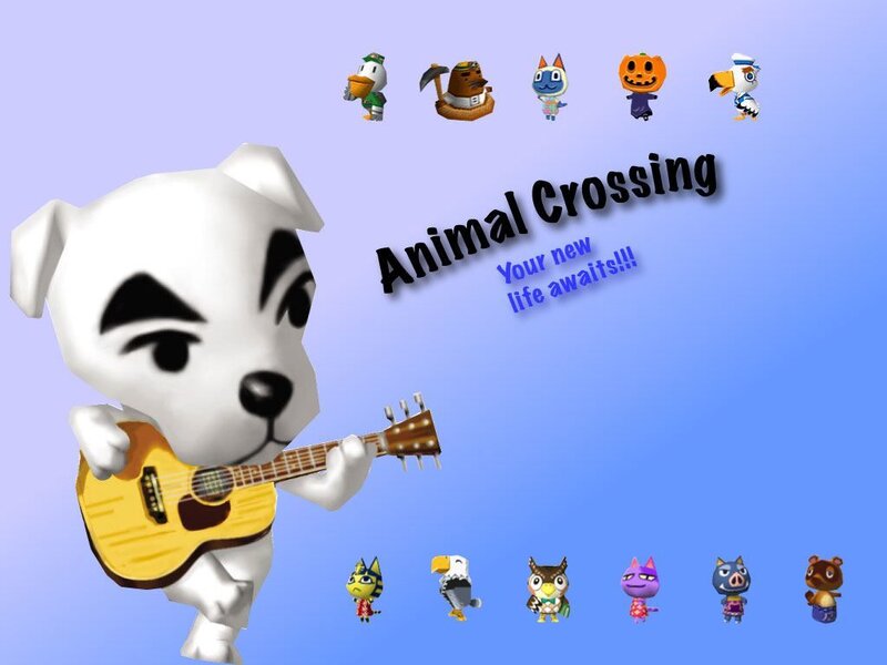 Animal Crossing title screen