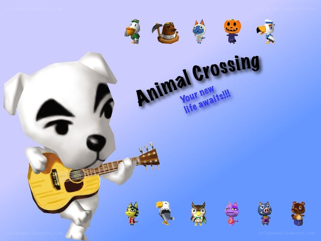 Animal Crossing title screen