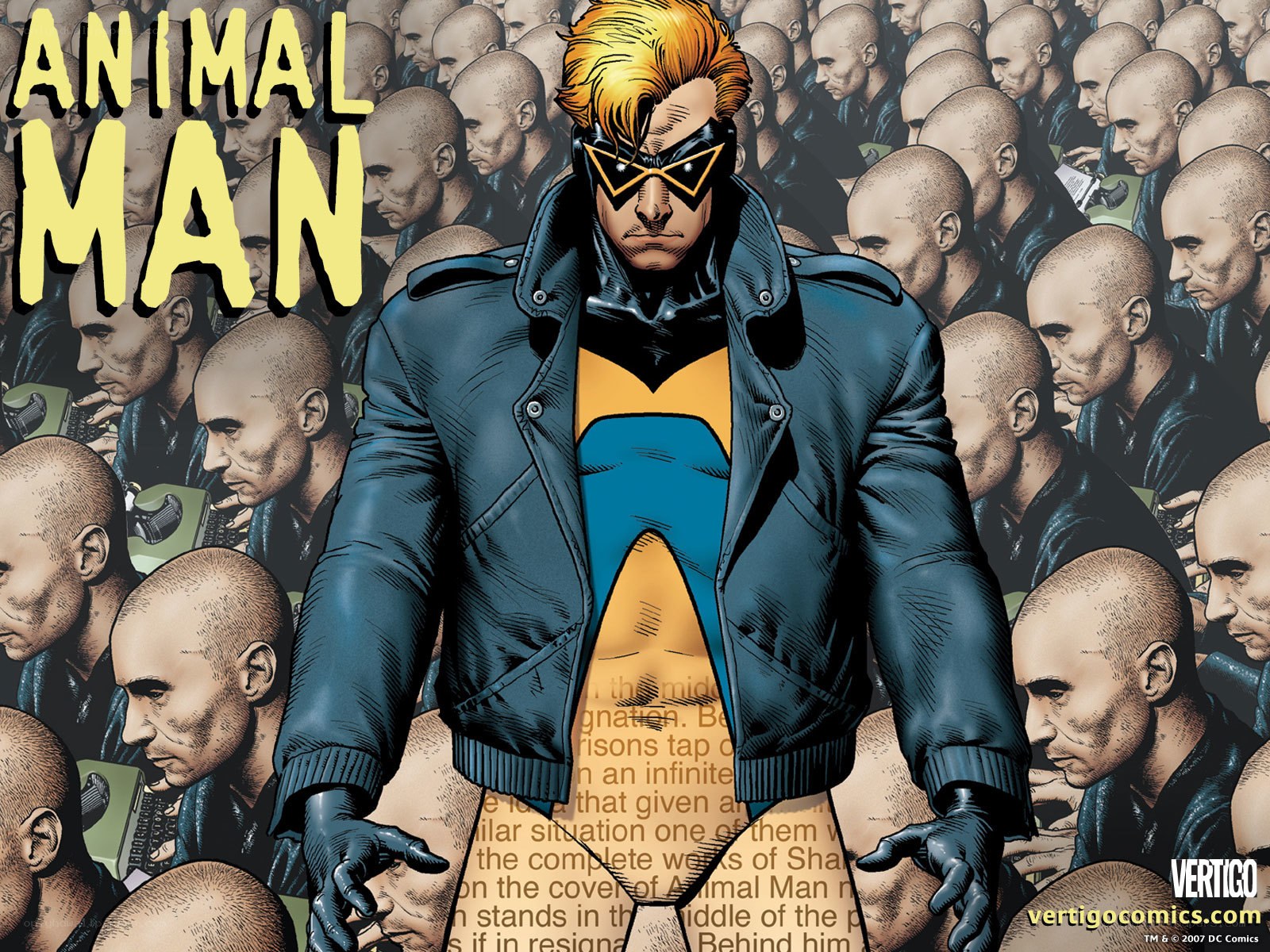 Animal Man comic book cover