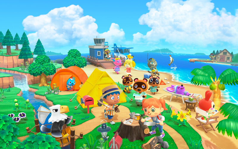 Animal Villagers on Island