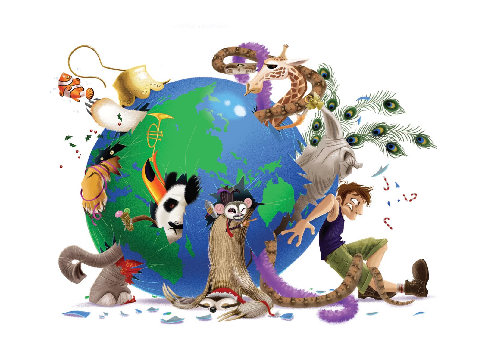Animals around the globe
