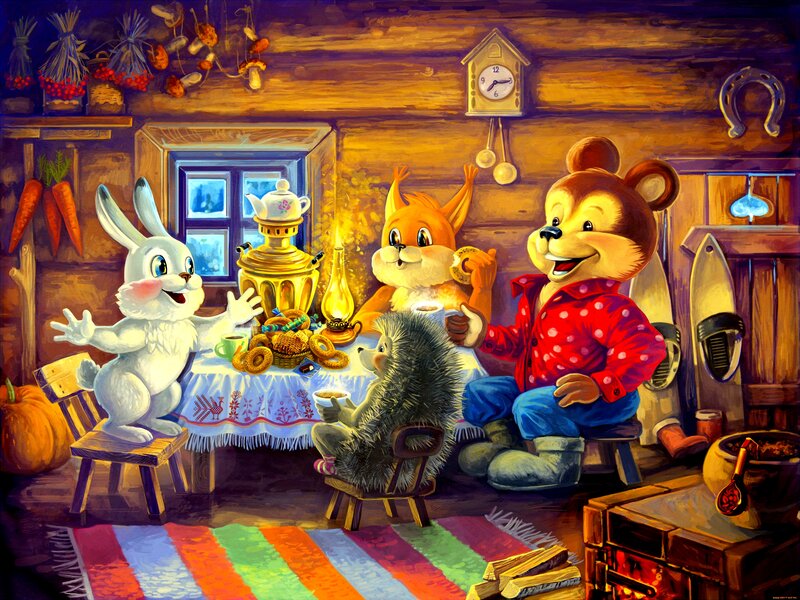 Animals at Table
