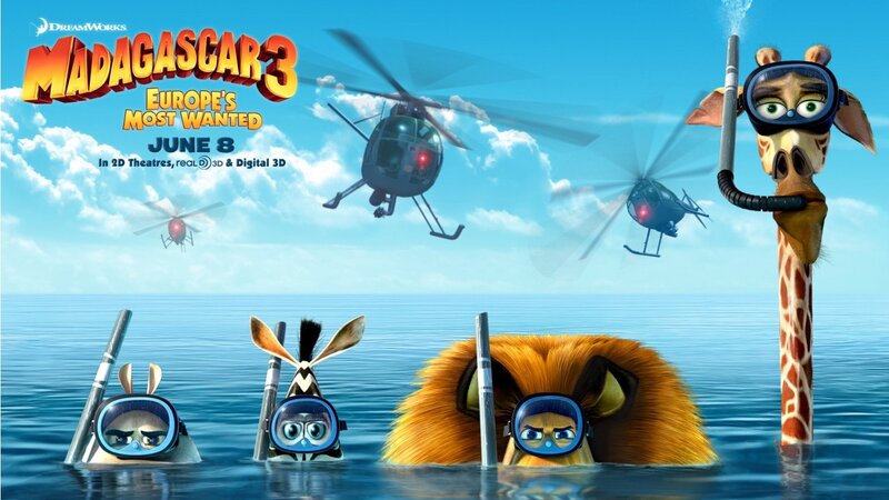 Animals in Water — Blue, Adventurous
