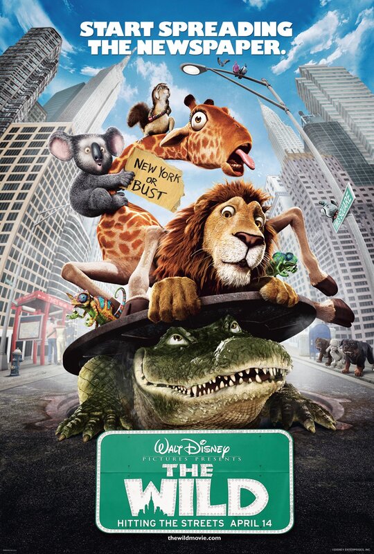 Animated Animals in City — Green