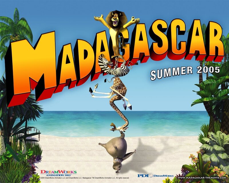 Animated Animals on Beach