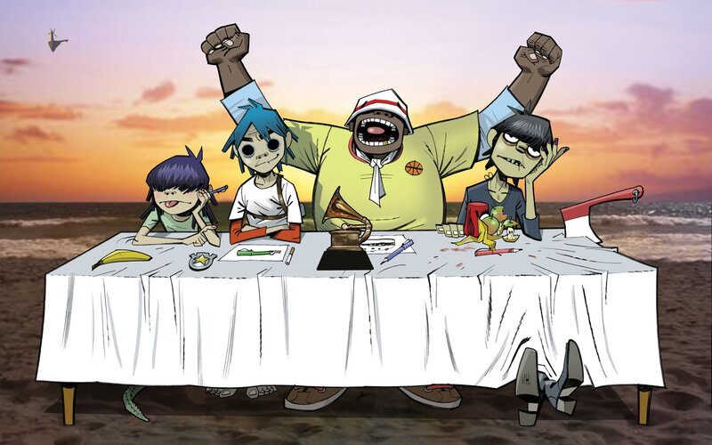 Animated Band at Table