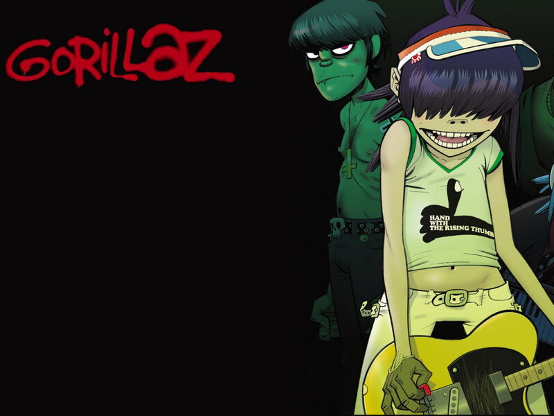 Animated Band Members — Black, Dark
