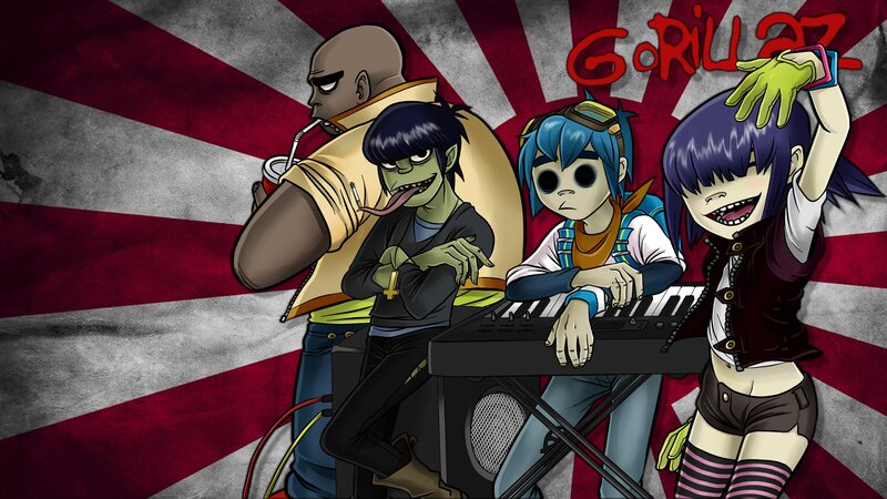 Animated Band Members — Red