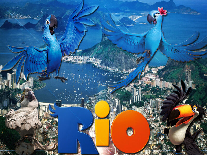 Animated Birds in Rio