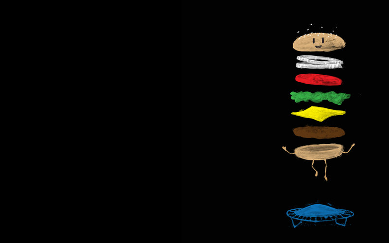 Animated Burger Components